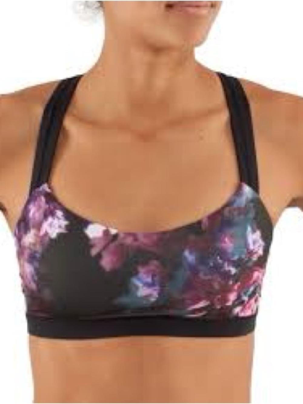 Lululemon Sports Bra - Black/Purple